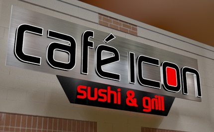 Cafe Icon – Sushi & Grill Sign